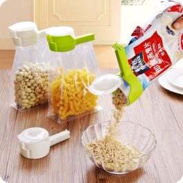 Pince à sachet avec bec Verseur| MaellyShopping